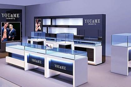 34 山东商场展示柜,商厦展柜,大型超市货架货柜制作工厂 